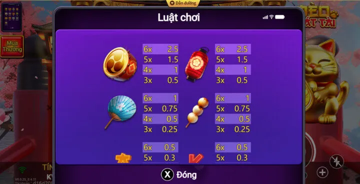 Cập nhật các phiên bản Mèo phát tài King88